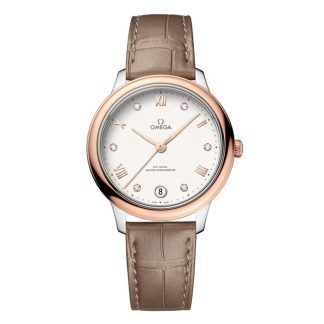 Omega De Ville Prestige 34 mm dameur sølv O43423342052001