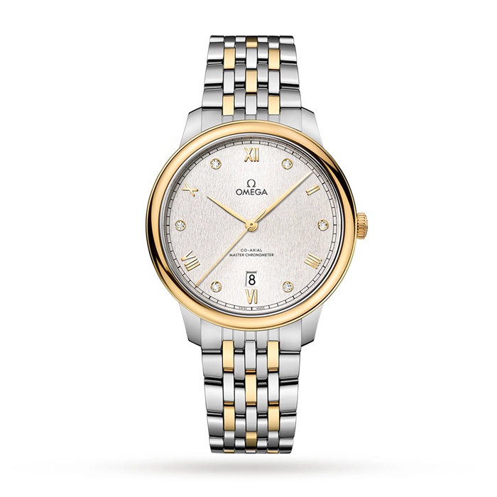 Omega De Ville Prestige Co-Axial Chronometer 40 mm herreur sølv O43420402052001