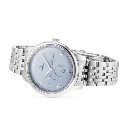 Omega De Ville Prestige Co-Axial Chronometer Power Reserve 41 mm herreur Blå O43410412103001 - Billede 3