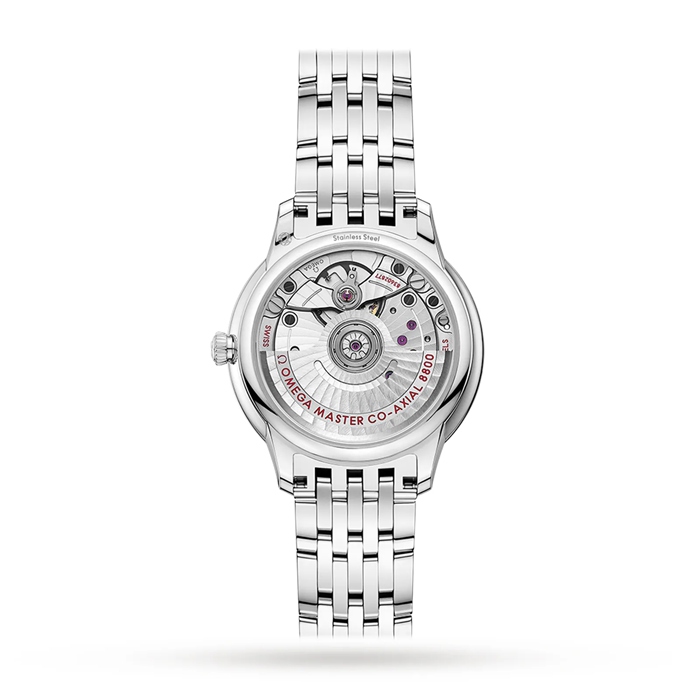Omega De Ville Prestige Co-Axial Master Chronometer 34 mm dameur blå O43410342003002 - Billede 2