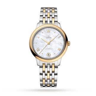 Omega De Ville Prestige Co-Axial Master Chronometer 34 mm dameur hvid O43420342005002
