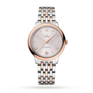 Omega De Ville Prestige Co-Axial Master Chronometer 34 mm dameur sølv O43420342002003