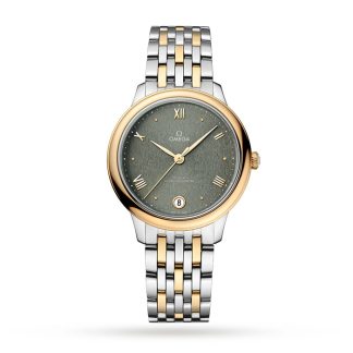 Omega De Ville Prestige Co-Axial Master Chronometer 34mm Dameur Grøn O43420342010001