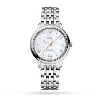 Omega De Ville Prestige Co-Axial Master Chronometer 34mm Dameur Perlemor O43410342005001