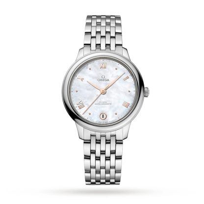 Omega De Ville Prestige Co-Axial Master Chronometer 34mm Dameur Perlemor O43410342005001
