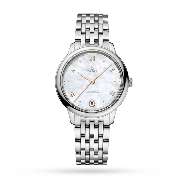 Omega De Ville Prestige Co-Axial Master Chronometer 34mm Dameur Perlemor O43410342005001