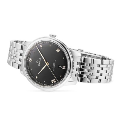 Omega De Ville Prestige Co-Axial Master Chronometer 40 mm herreur sort O43410402001001 - Billede 3