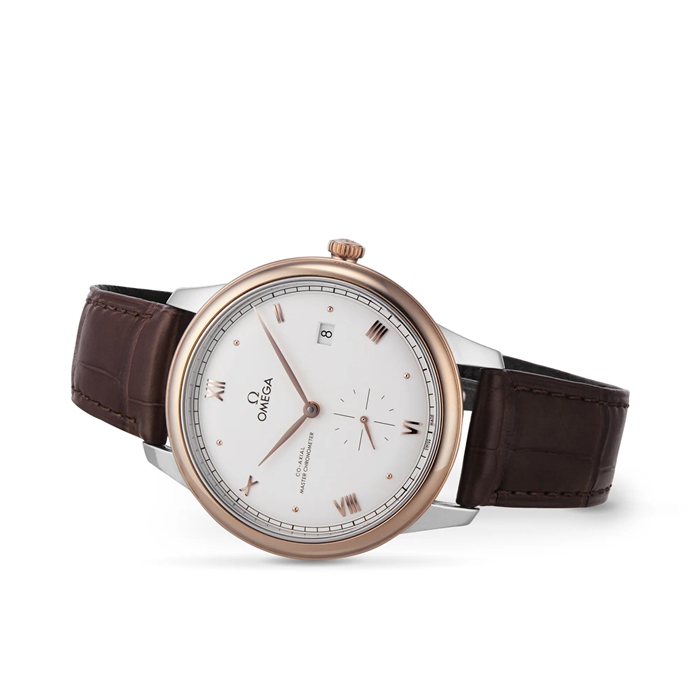 Omega De Ville Prestige Co-Axial Master Chronometer Small Seconds 41mm Herreur Sølv O43423412002001 - Billede 3