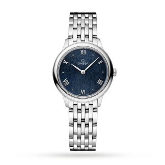 Omega De Ville Prestige Quartz 27,5 mm dameur blå O43410286003002
