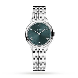 Omega De Ville Prestige Quartz 27,5 mm dameur grøn O43410286010001