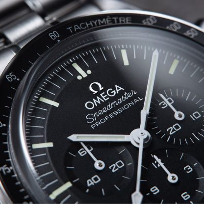 Omega New 2021 Speedmaster Moonwatch Professional Co-Axial Master Chronometer 42mm Mens O31030425001002 - Billede 3