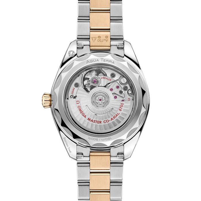 Omega Seamaster Aqua Terra 150M 30 mm dameur sølv O22020302002001 - Billede 2