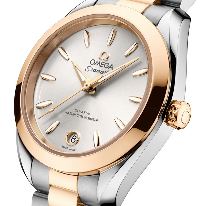 Omega Seamaster Aqua Terra 150M 30 mm dameur sølv O22020302002001 - Billede 3