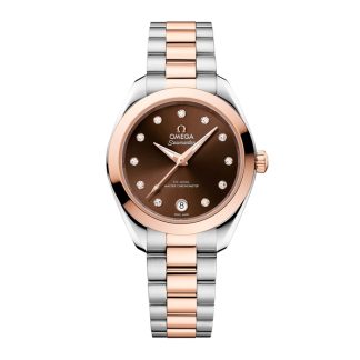 Omega Seamaster Aqua Terra 150M 30mm dameur brun O22020302063001