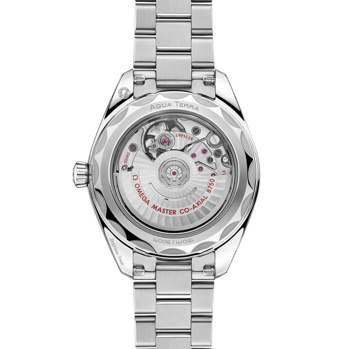 Omega Seamaster Aqua Terra 150M 30mm dameur grå O22015302056001 - Billede 2