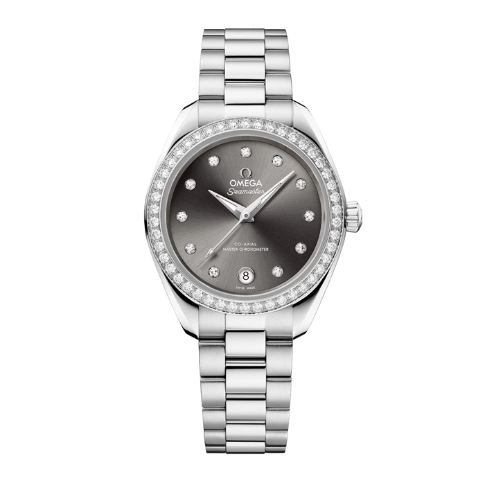 Omega Seamaster Aqua Terra 150M 30mm dameur grå O22015302056001