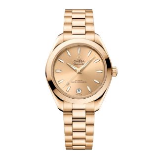 Omega Seamaster Aqua Terra 150M 30mm dameur gul O22050302008001