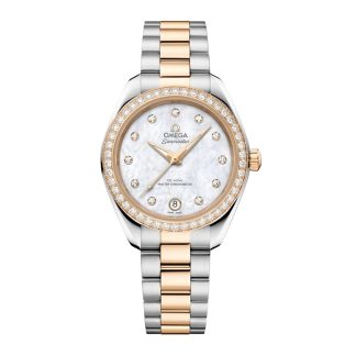 Omega Seamaster Aqua Terra 150M 30mm dameur hvid O22025302055001
