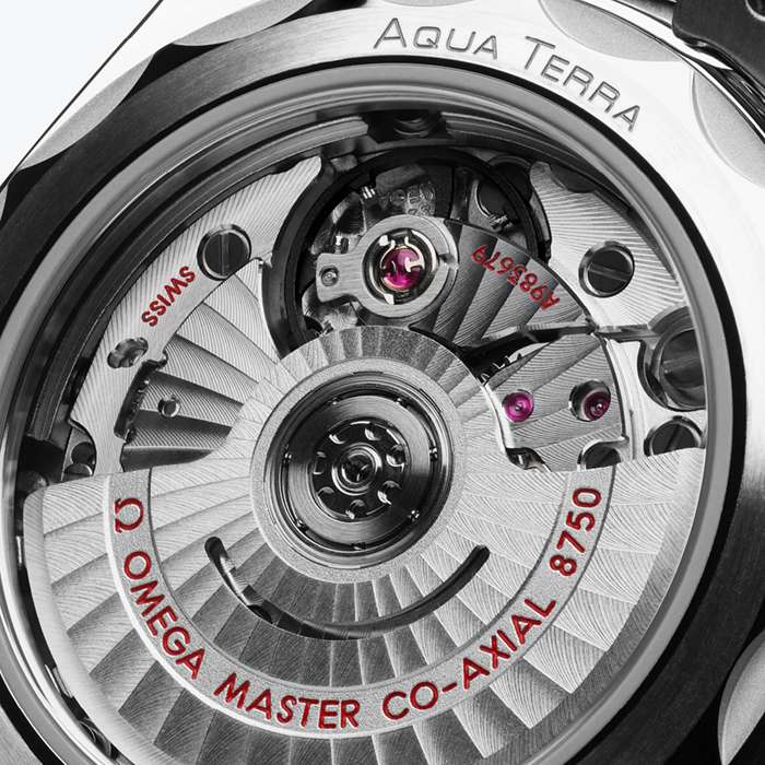 Omega Seamaster Aqua Terra 150M 30mm dameur lilla O22010302010002 - Billede 4