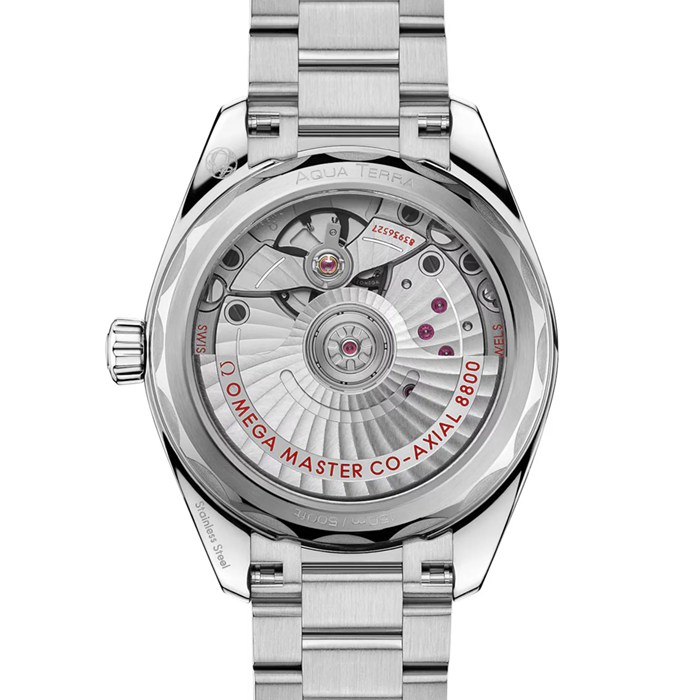 Omega Seamaster Aqua Terra 150M 34mm dameur sort O22010342001001 - Billede 2