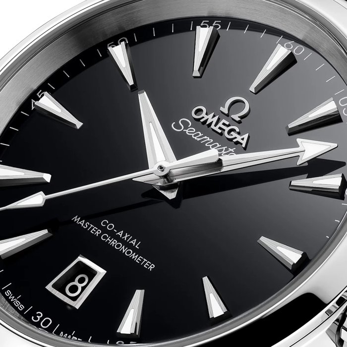 Omega Seamaster Aqua Terra 150M 38mm herreur sort O22010382001004 - Billede 5