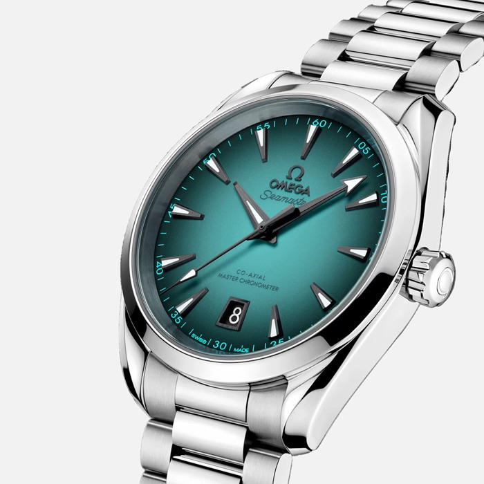 Omega Seamaster Aqua Terra 150M 38mm herreur turkis O22010382003005 - Billede 2