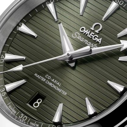 Omega Seamaster Aqua Terra 150M 38mm stål på gummirem O22012382010001 - Billede 3