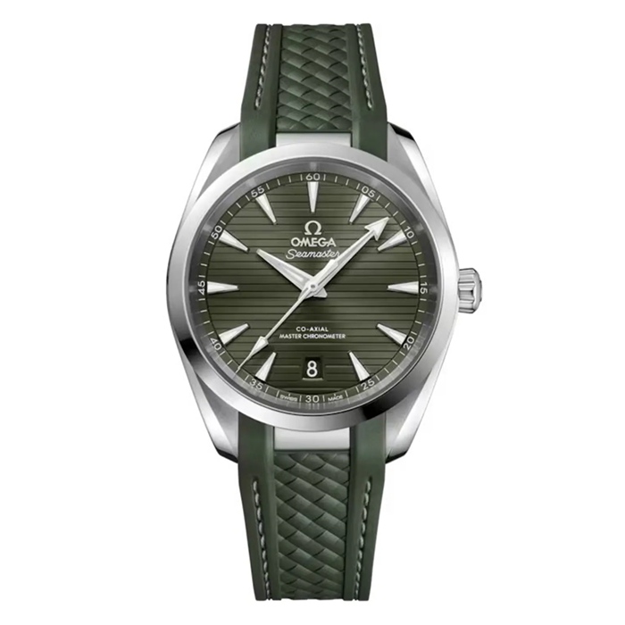 Omega Seamaster Aqua Terra 150M 38mm stål på gummirem O22012382010001