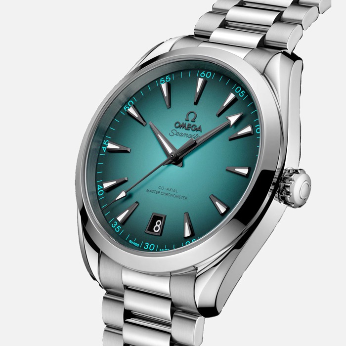 Omega Seamaster Aqua Terra 150M 41mm herreur turkis O22010412103006 - Billede 2