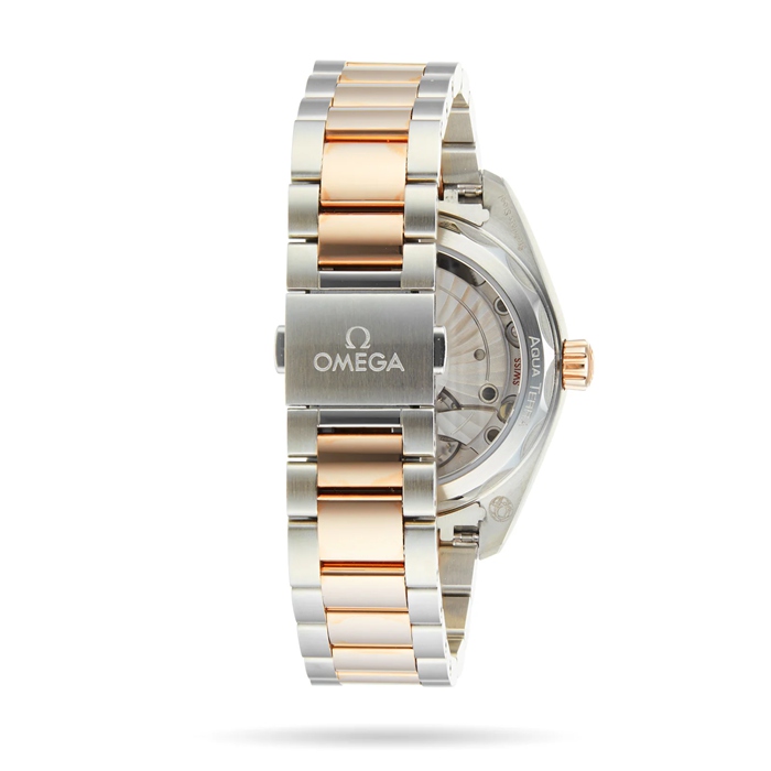 Omega Seamaster Aqua Terra 150M Co-Axial Master Chronometer 34mm dameur O22020342059001 - Billede 5