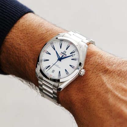 Omega Seamaster Aqua Terra 150M Co-Axial Master Chronometer 41mm Beijing 2022 O52210412104001 - Billede 3
