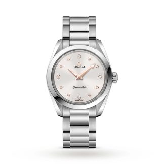 Omega Seamaster Aqua Terra 150M Dame 28 mm Quartz Diamond Dot Watch O22010286054001