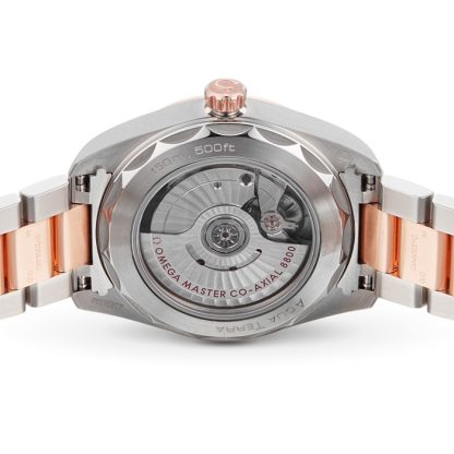 Omega Seamaster Aqua Terra 150m Co-Axial 34mm dameur O22020342055001 - Billede 4