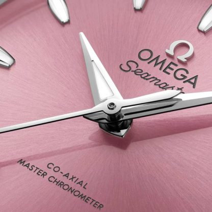 Omega Seamaster Aqua Terra 150m Co-Axial Master Chronometer 34mm dameur Pink O22010342010003 - Billede 3