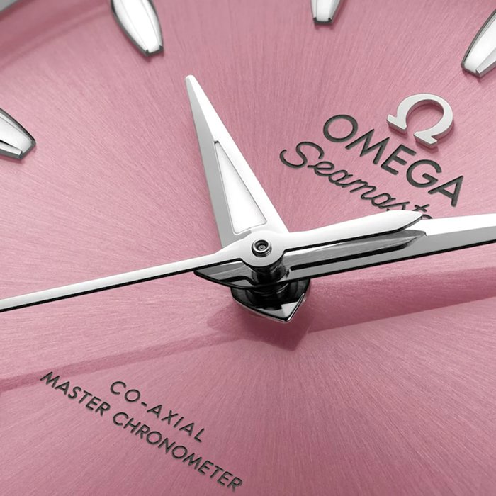 Omega Seamaster Aqua Terra 150m Co-Axial Master Chronometer 34mm dameur Pink O22010342010003 - Billede 3