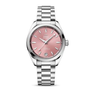 Omega Seamaster Aqua Terra 150m Co-Axial Master Chronometer 34mm dameur Pink O22010342010003