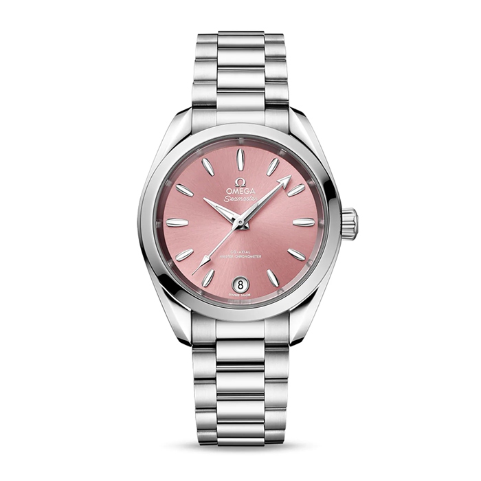 Omega Seamaster Aqua Terra 150m Co-Axial Master Chronometer 34mm dameur Pink O22010342010003