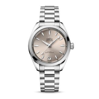 Omega Seamaster Aqua Terra 150m Co-Axial Master Chronometer 34mm dameur Sandstone O22010342009001