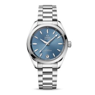 Omega Seamaster Aqua Terra 150m Co-Axial Master Chronometer 34mm dameur blå O22010342003002