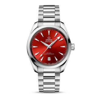 Omega Seamaster Aqua Terra 150m Co-Axial Master Chronometer 38mm Unisex-ur Terracotta Red O22010382013003