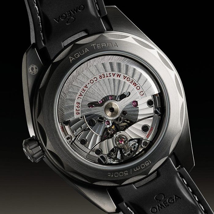 Omega Seamaster Aqua Terra 150m Co Axial Master Chronometer GMT Worldtimer 43mm herreur sort gummi O22092432299001 - Billede 3
