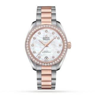 Omega Seamaster Aqua Terra Co-Axial Master Chronometer 34 mm dameur O22025342055001