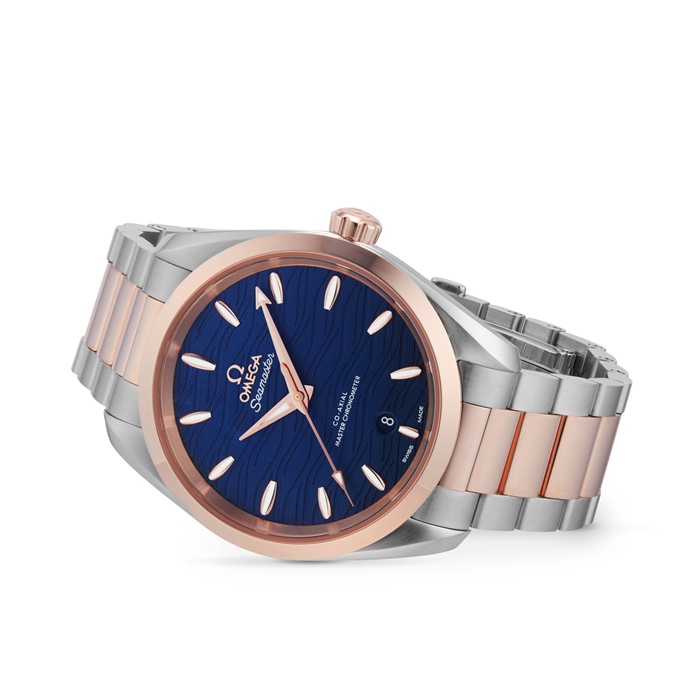 Omega Seamaster Aqua Terra Co-Axial Master Chronometer 38 mm dameur O22020382003001 - Billede 3