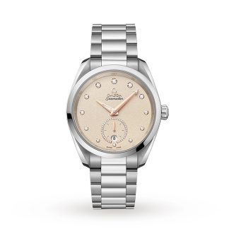 Omega Seamaster Aqua Terra Seamaster Steel Chronometer 38mm dameur O22010382059001