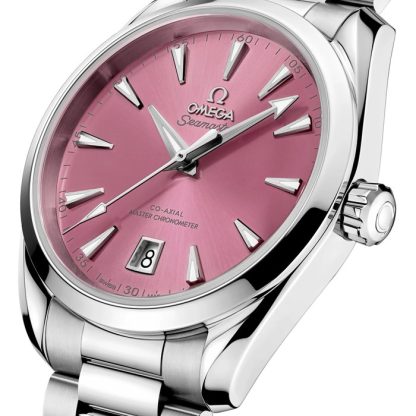 Omega Seamaster Aqua Terra Shades 38mm Unisex-ur Pink O22010382010005 - Billede 2