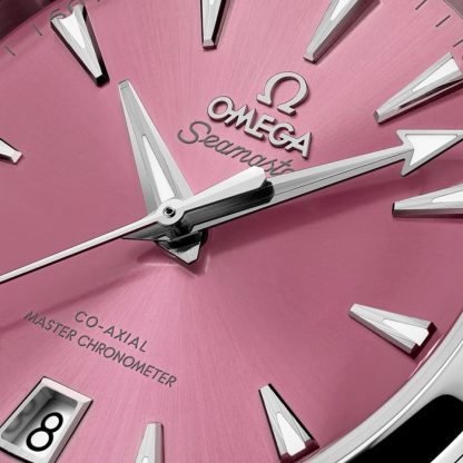 Omega Seamaster Aqua Terra Shades 38mm Unisex-ur Pink O22010382010005 - Billede 3
