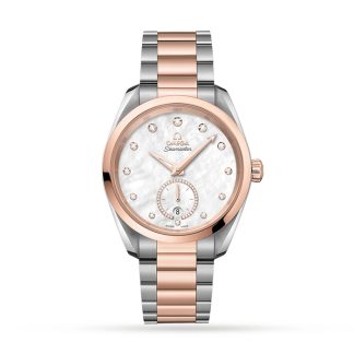 Omega Seamaster Aqua Terra Two-Tone 38mm dameur O22020382055002