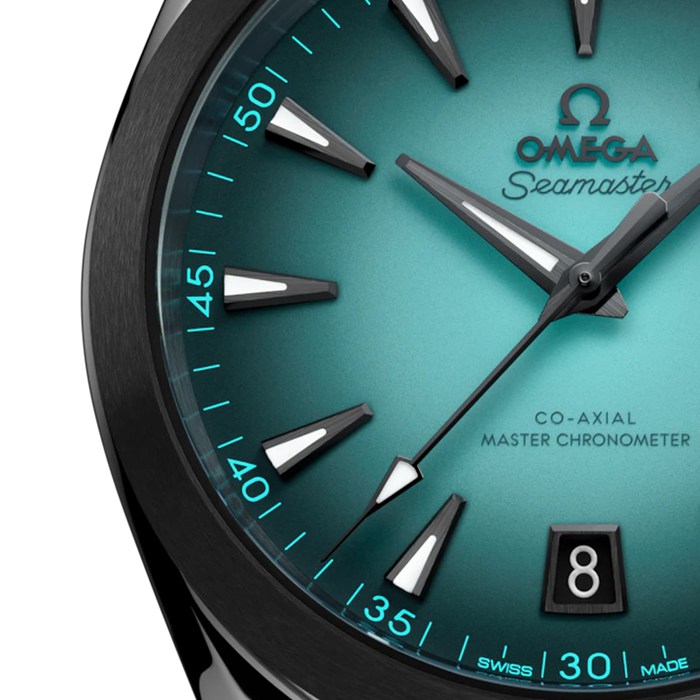 Omega Seamaster Aquaterra 150M 41mm herreur turkis O22032412103001 - Billede 3