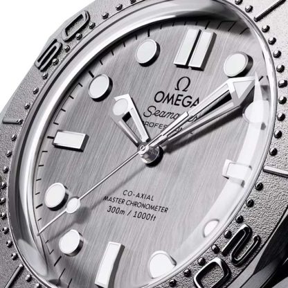 Omega Seamaster Diver 300M Grey Dial 42mm automatisk herreur O21032422006002 - Billede 5
