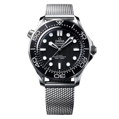 Omega Seamaster Diver 300M sort urskive 42 mm automatisk herreur O21030422001010 - Billede 3